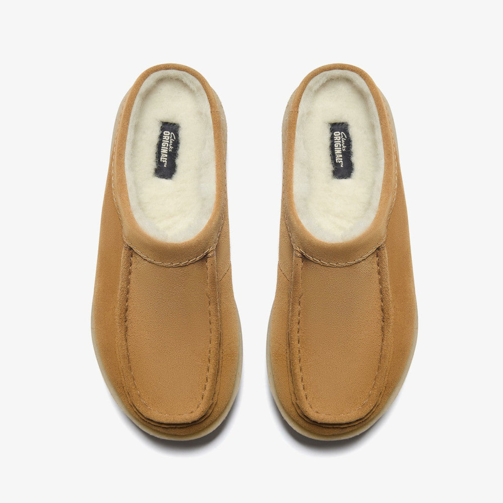Meare Mule Caramel Warmlined