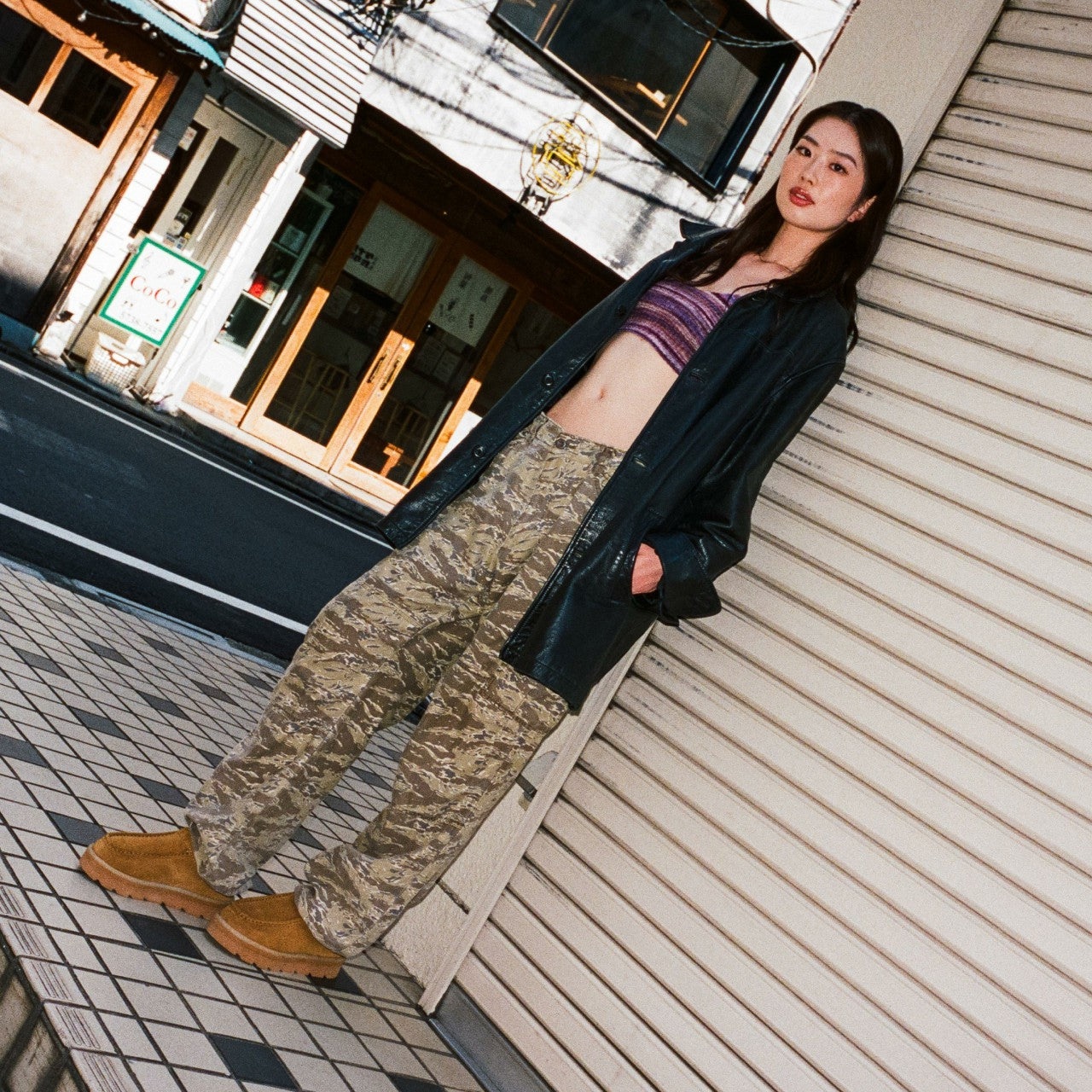 Meare Mule Caramel Warmlined