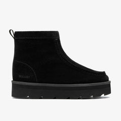 Meare Rooey Black Suede Warmlined