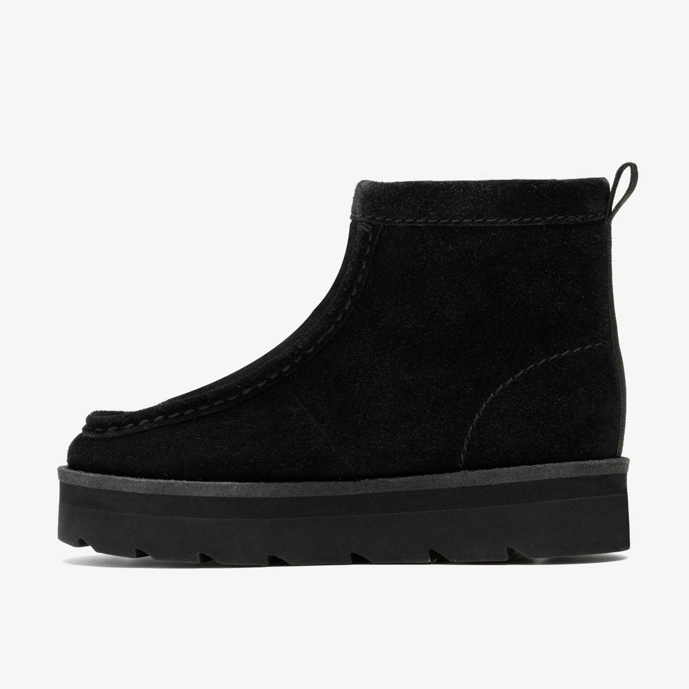 Meare Rooey Black Suede Warmlined