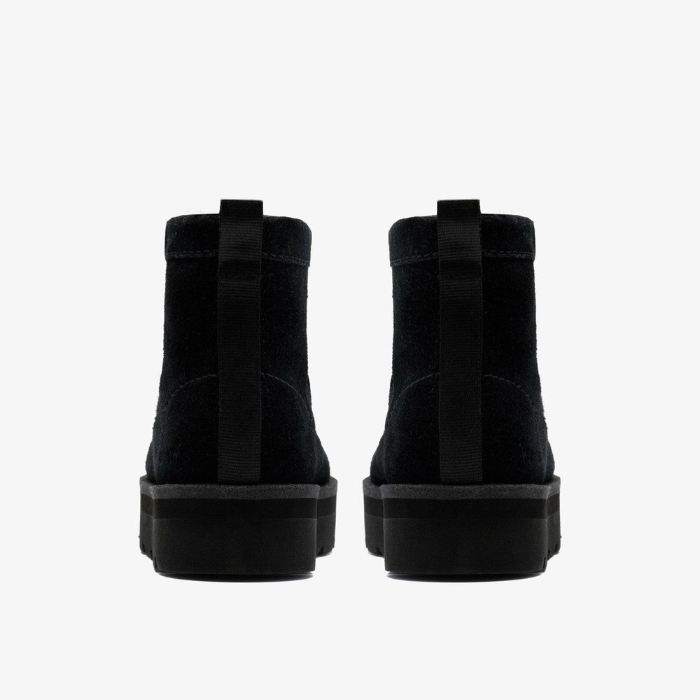 Meare Rooey Black Suede Warmlined