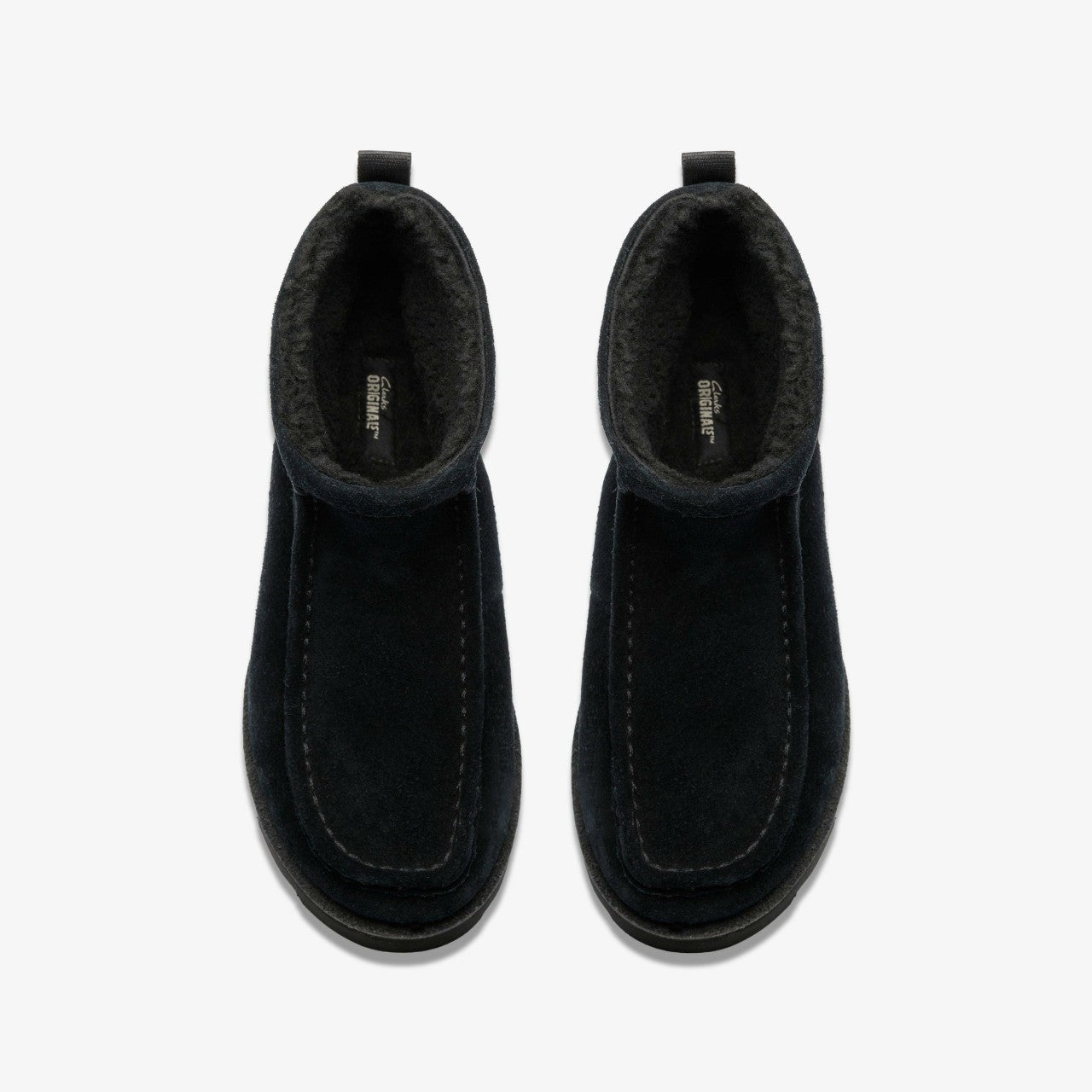 Meare Rooey Black Suede Warmlined