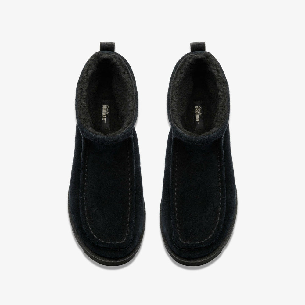 Meare Rooey Black Suede Warmlined
