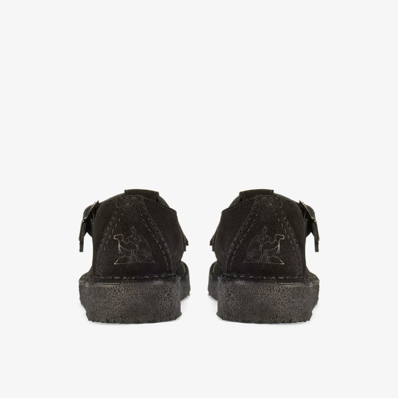 Nomad T Bar Black Suede