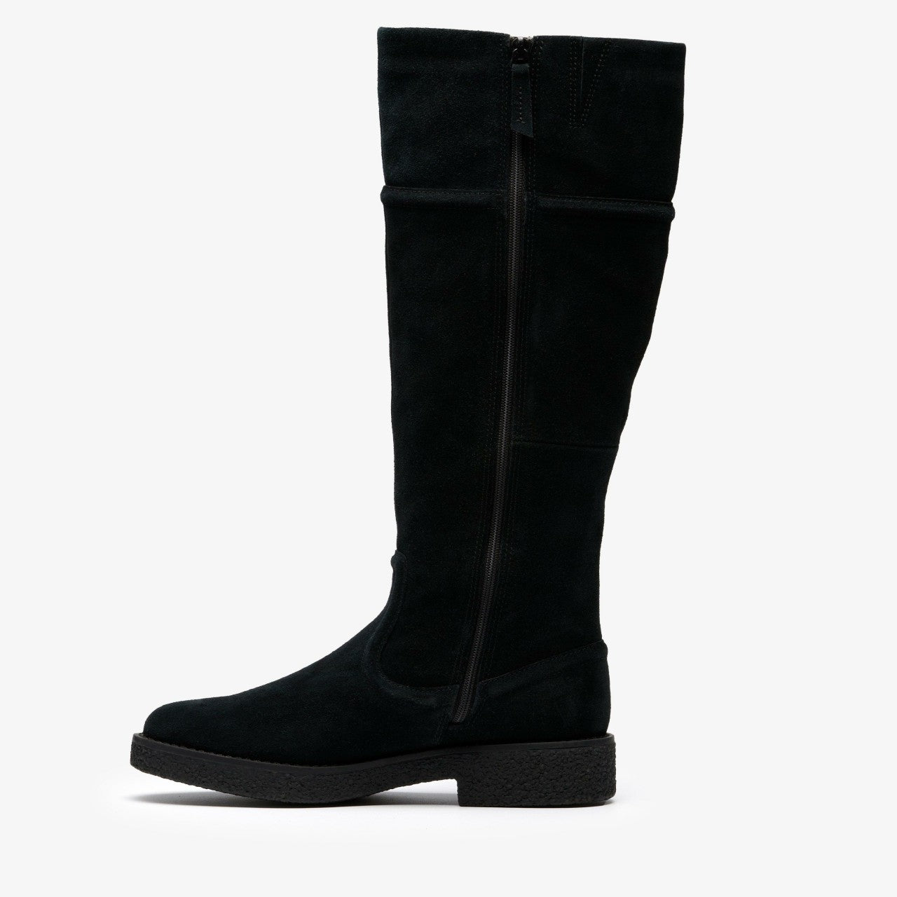 Nella Hi Black Suede