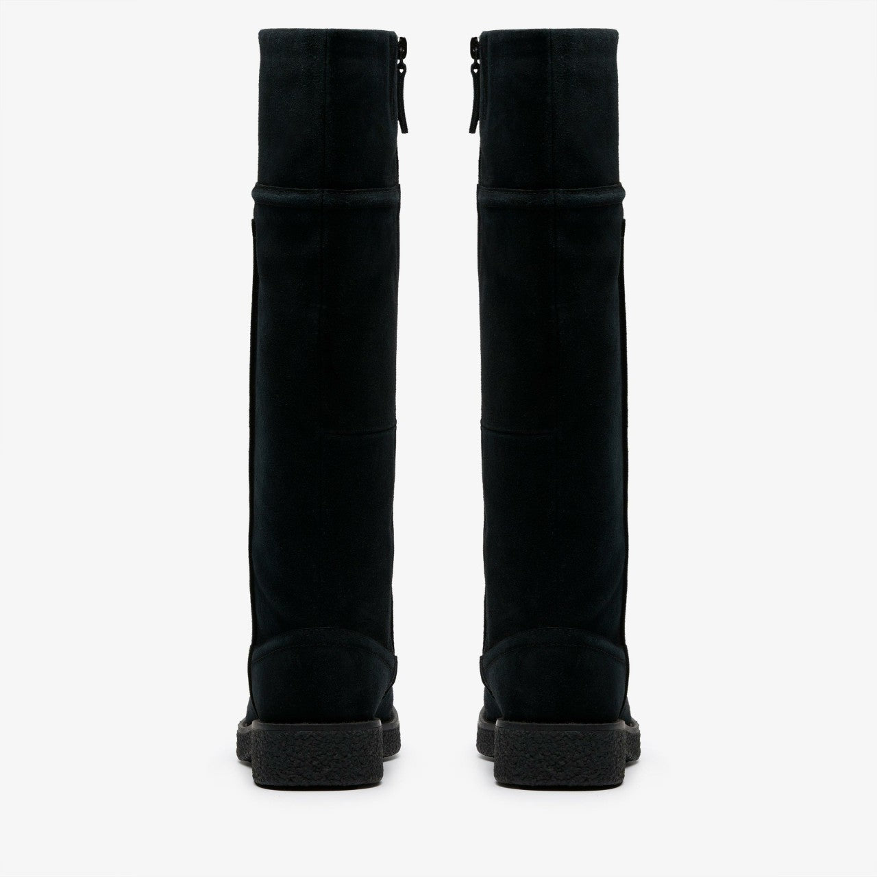 Nella Hi Black Suede