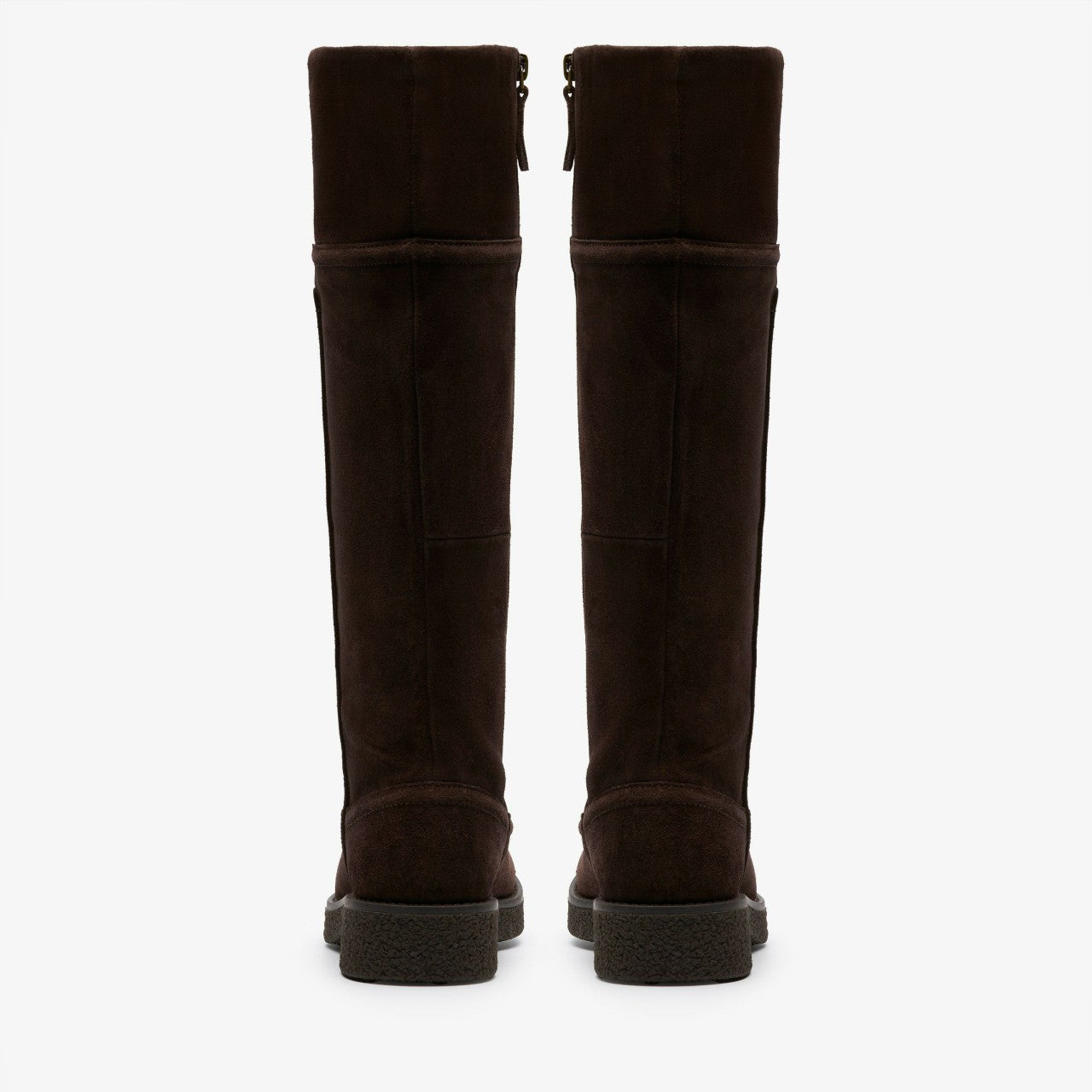 Nella Hi Dark Brown Suede