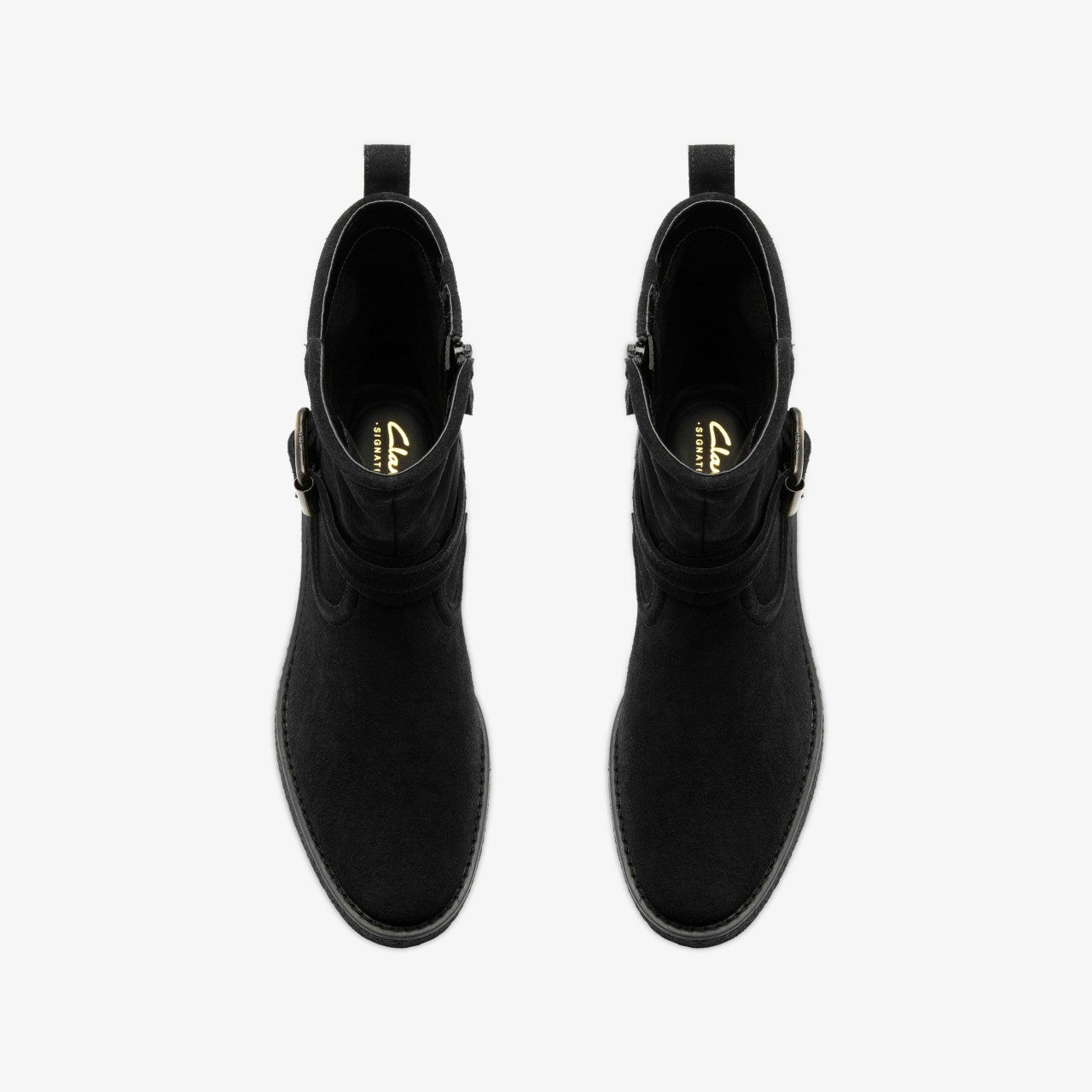 Nella Mid Black Suede