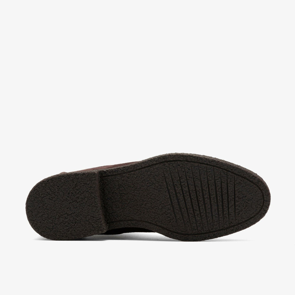 Nella Top Dark Brown Suede