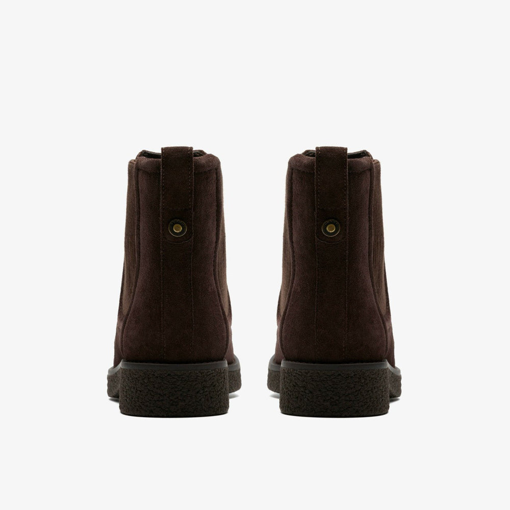 Nella Top Dark Brown Suede