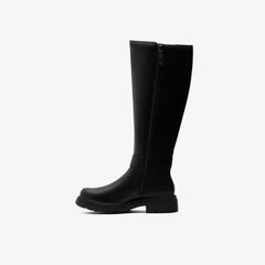 Orinoco 3 Tall Black Leather
