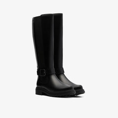 Orinoco 3 Tall Black Leather