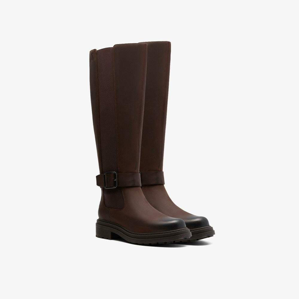 Orinoco 3 Tall Dark Brown Leather