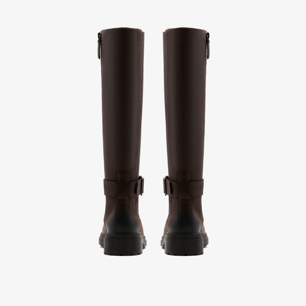 Orinoco 3 Tall Dark Brown Leather