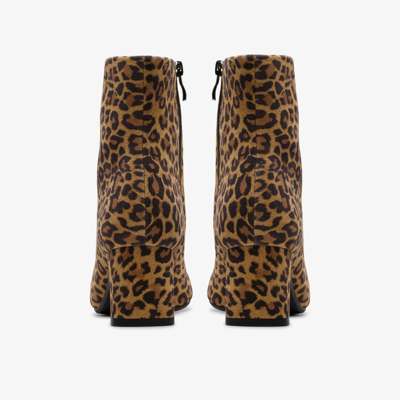 Fernie Zip Leopard Suede