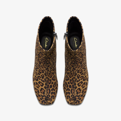 Fernie Zip Leopard Suede