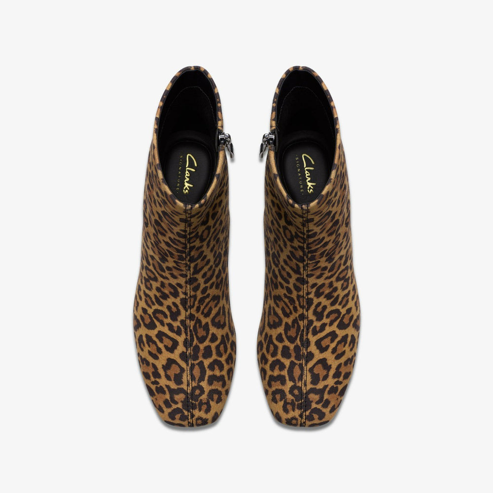 Fernie Zip Leopard Suede