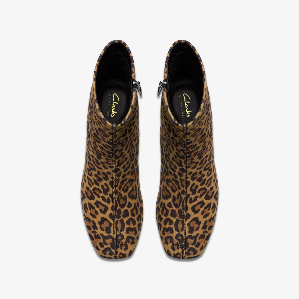 Fernie Zip Leopard Suede