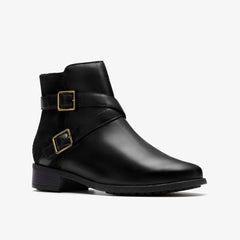 Havisham Bay Black Leather