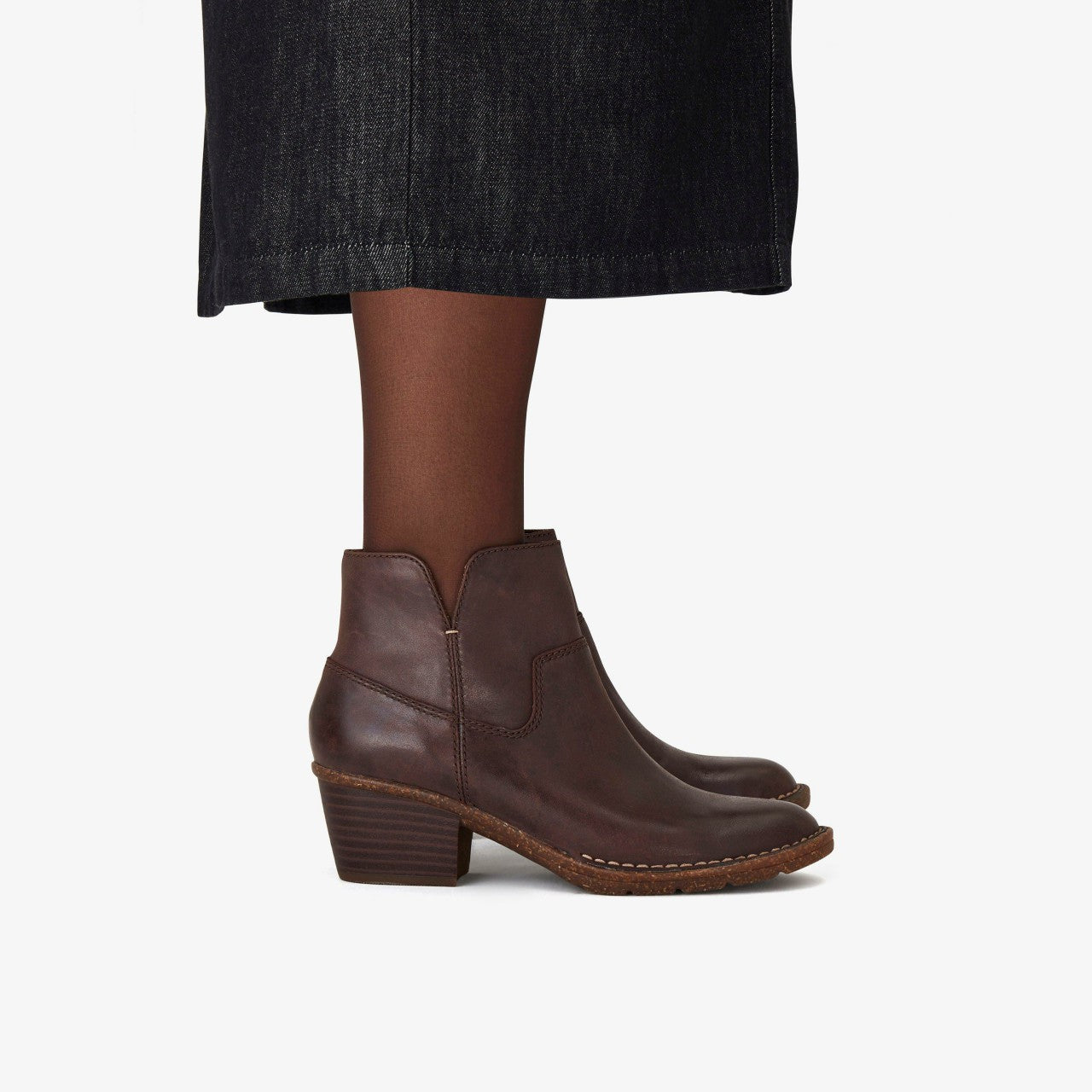 Kastela Top Brown Leather
