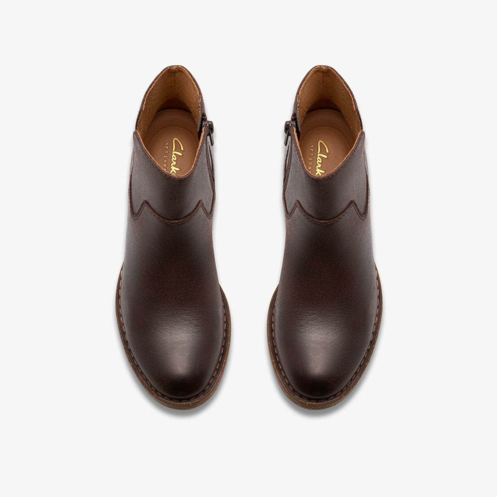 Kastela Top Brown Leather