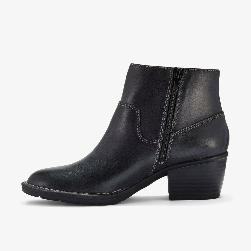 Kastela Top Black Leather