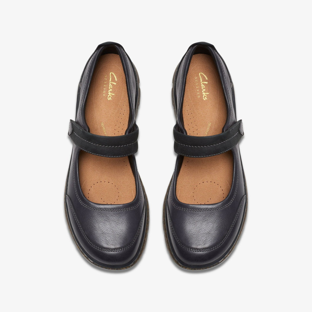 Orlene Jane Black Leather