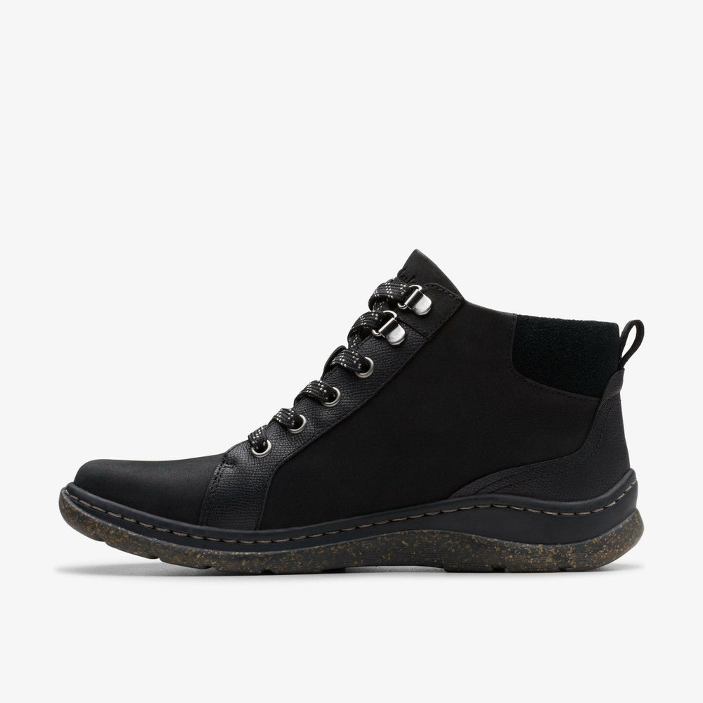 Orlene Top Waterproof Black Nubuck