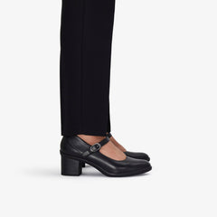 Shaya Jane Black Leather