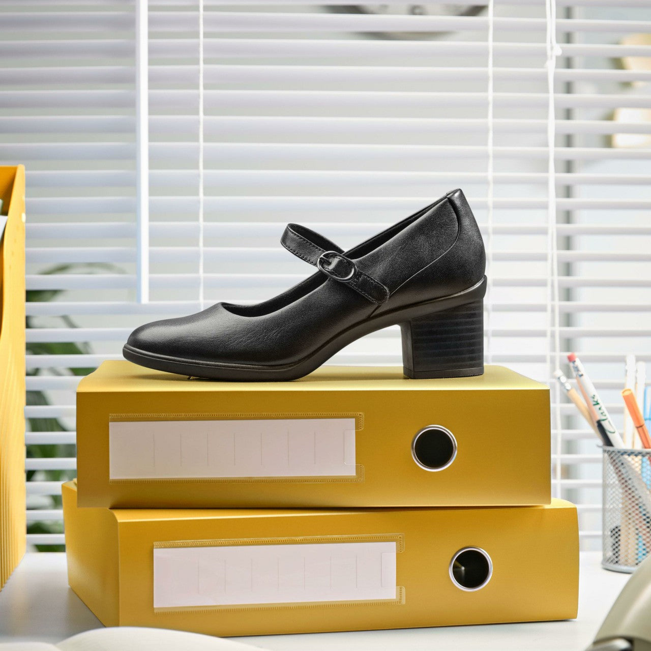 Shaya Jane Black Leather