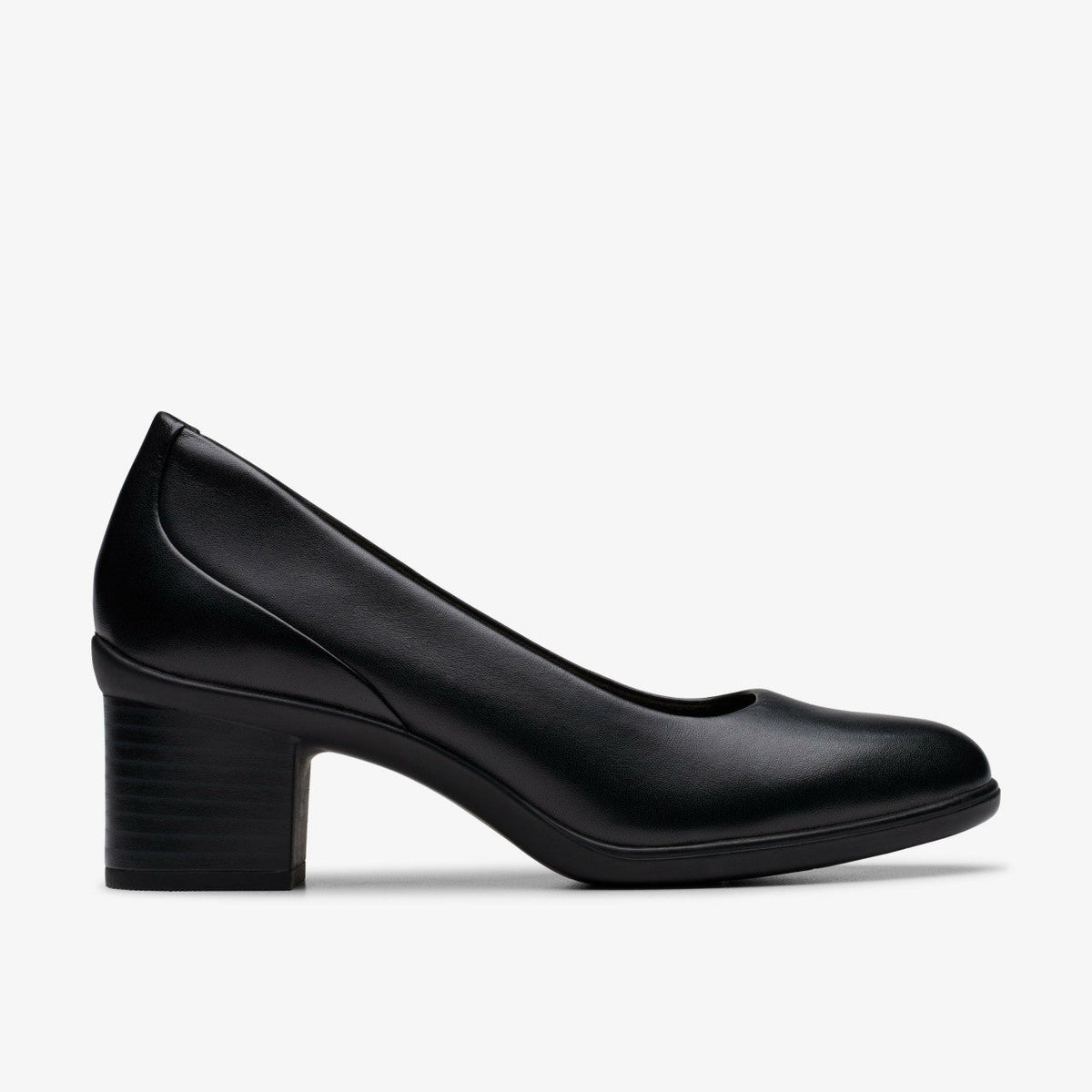 Shaya Poppy Black Leather