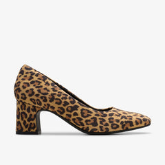 Fernie Court Leopard Suede