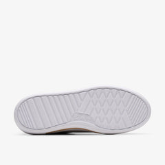 Hollyhock Zip Silver Combination Leather