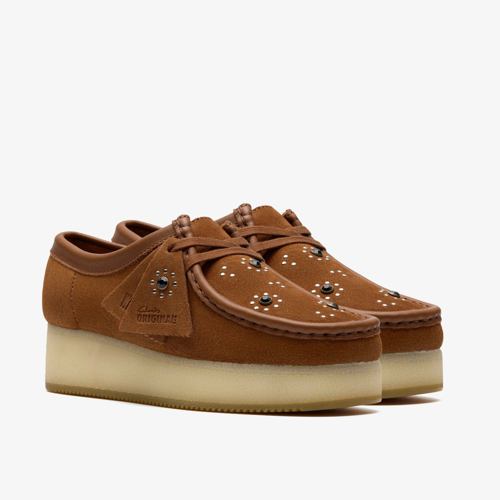 Wallacraft Bee Brown/Orange Suede