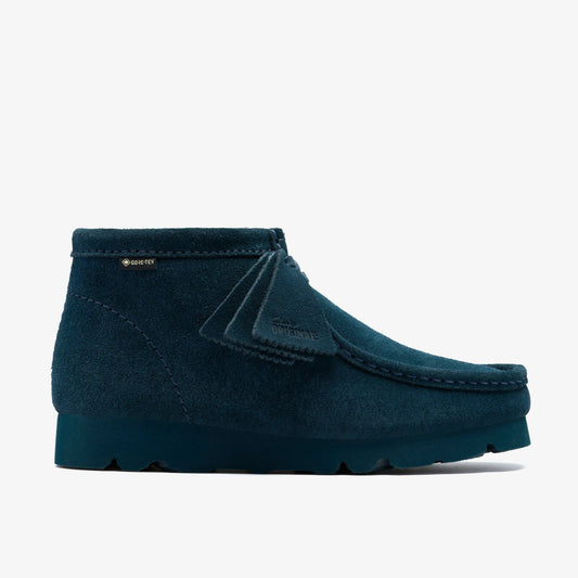 Wallabee Boot GORE-TEX Dark Teal Suede