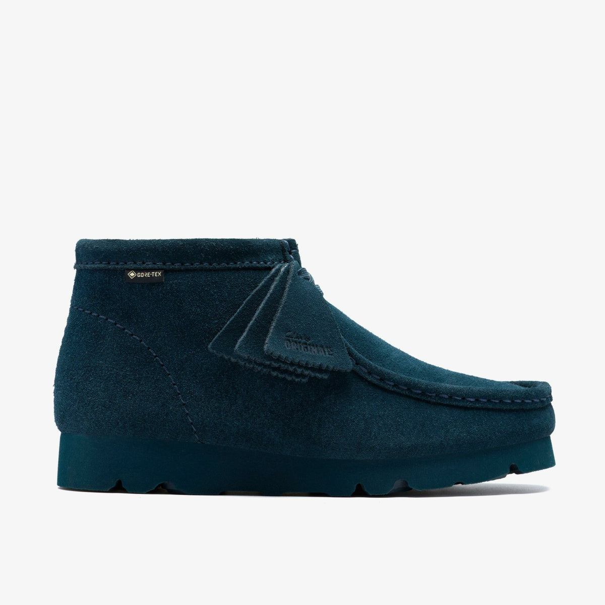 Wallabee Boot GORE-TEX Dark Teal Suede