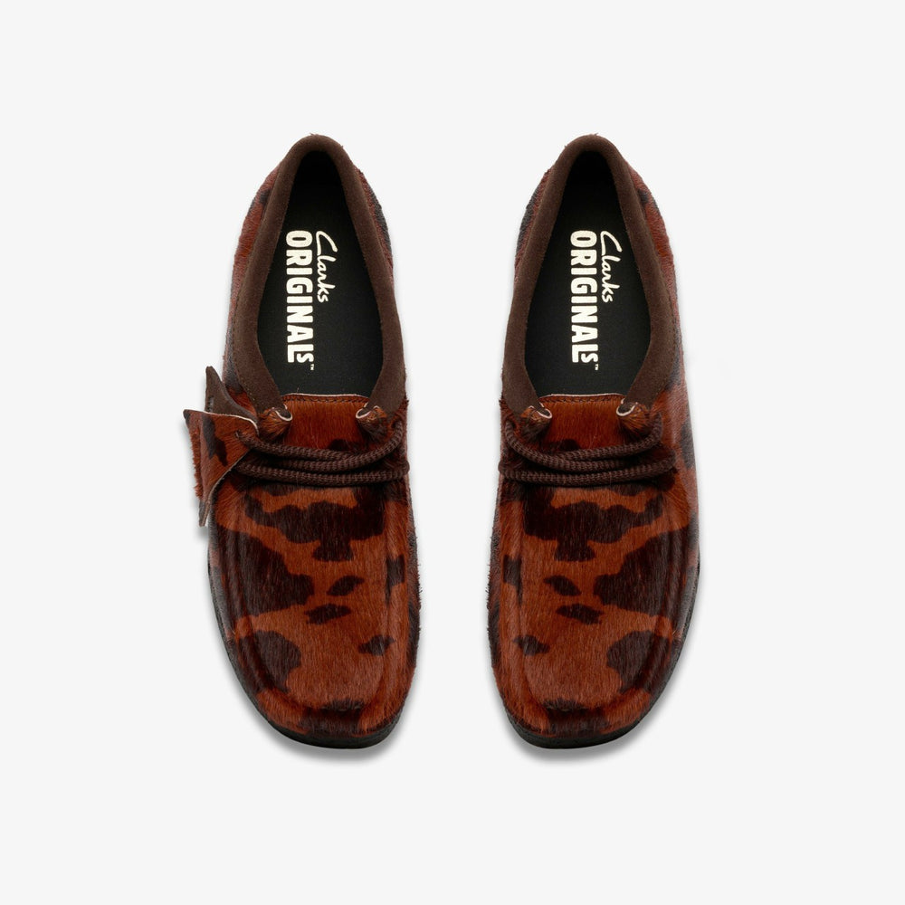 Wallabee Brown Cow Print