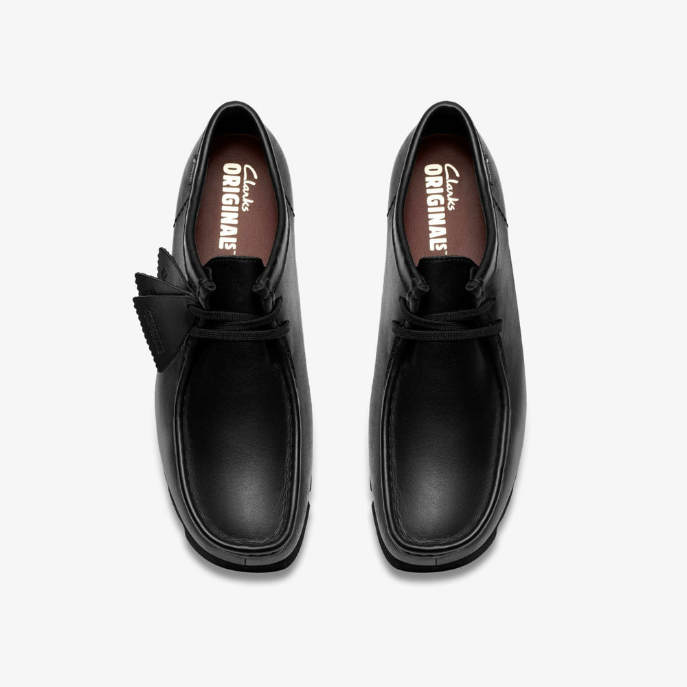 Wallabee GORE-TEX Black/Black Leather