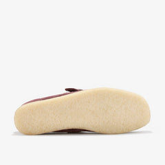 Wallabee T Bar Rose Brown Suede