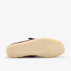 Wallabee T Bar Rose Brown Suede