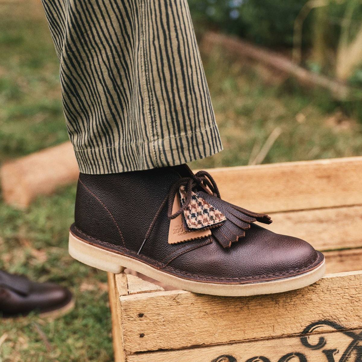 Desert Boot Brown Scotch Grain