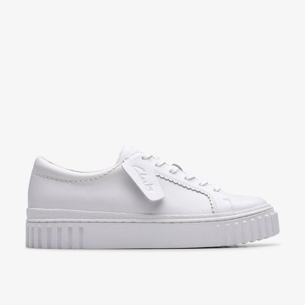 Mayhill Walk White Leather