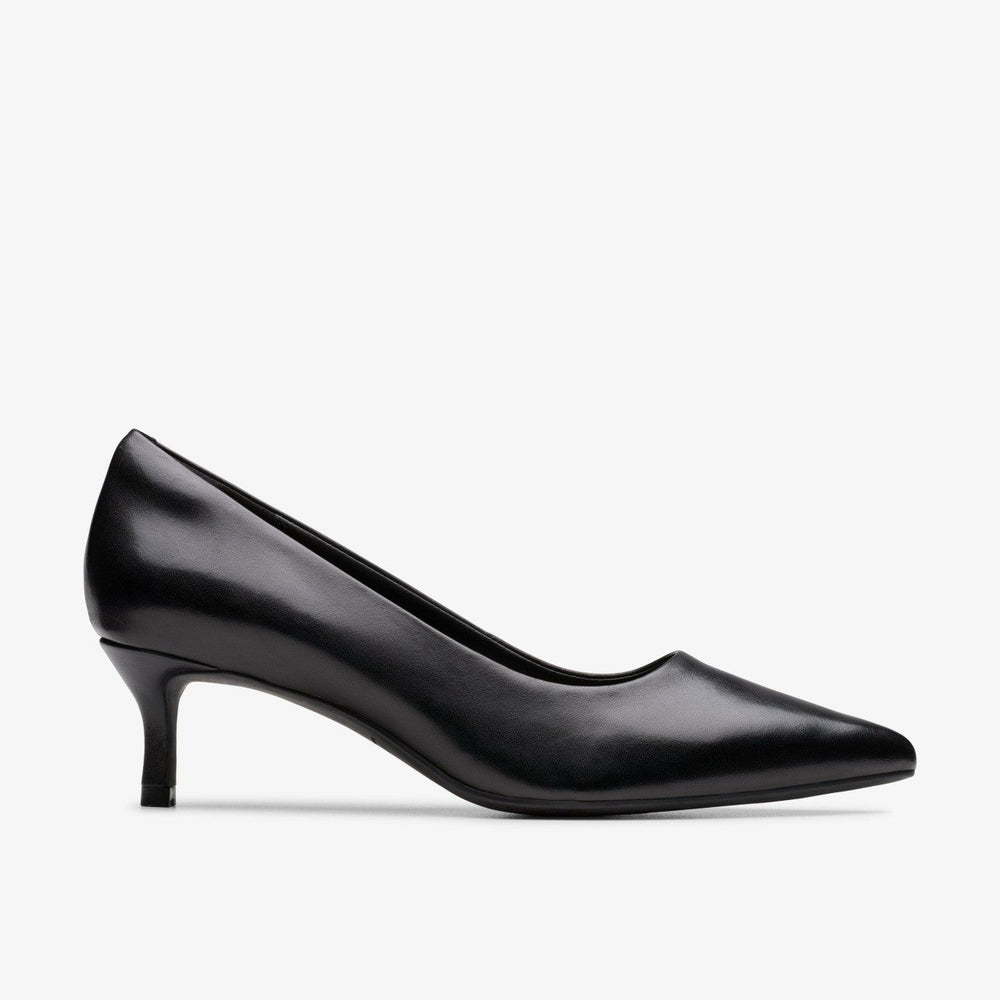 Zarey Court Black Leather