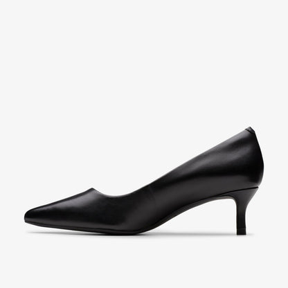 Zarey Court Black Leather