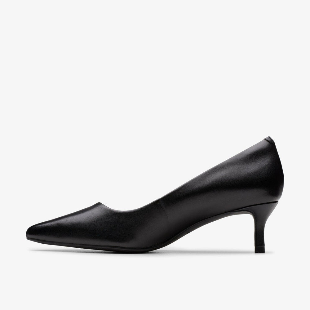 Zarey Court Black Leather