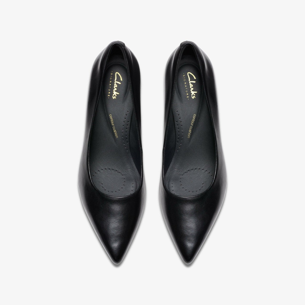 Zarey Court Black Leather