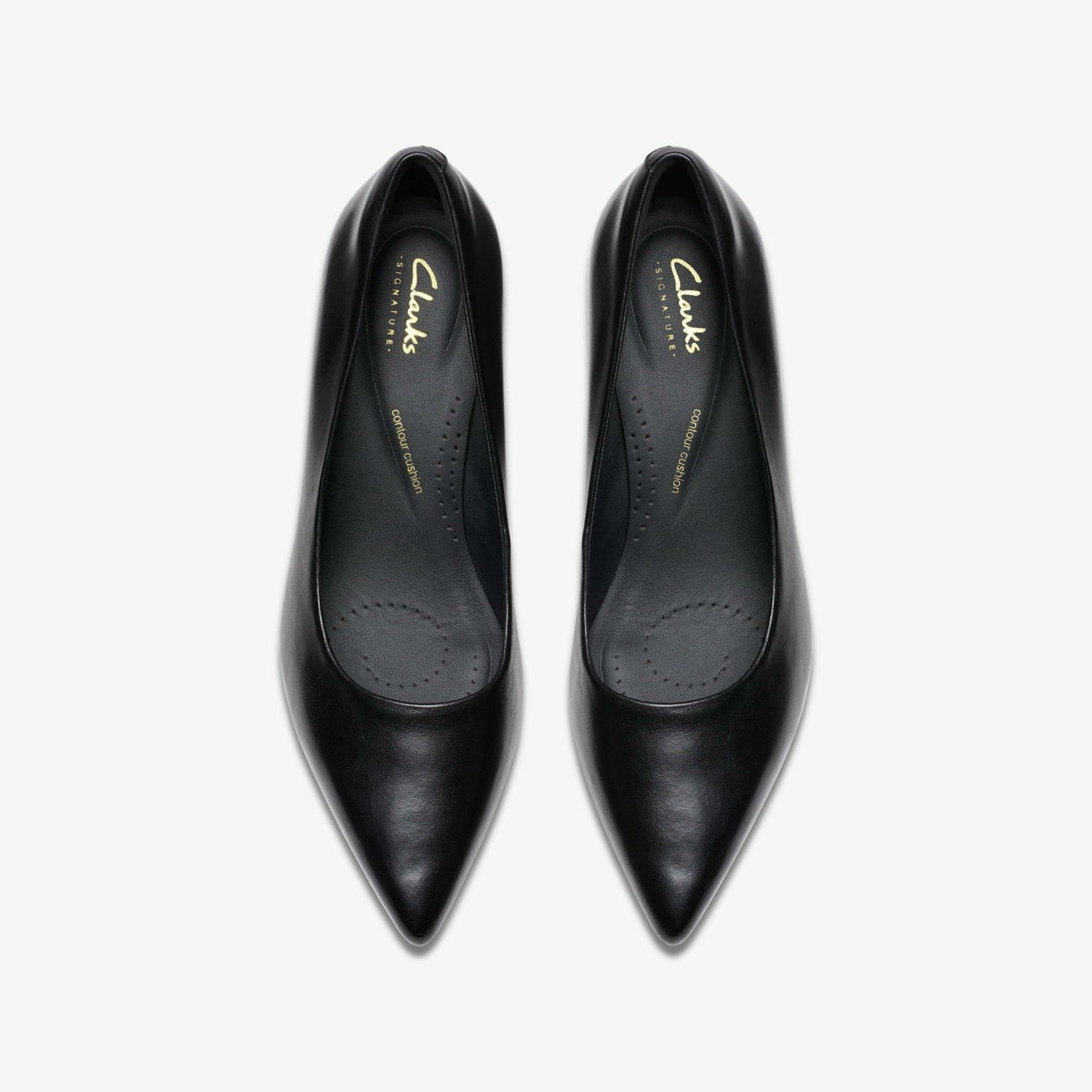 Zarey Court Black Leather