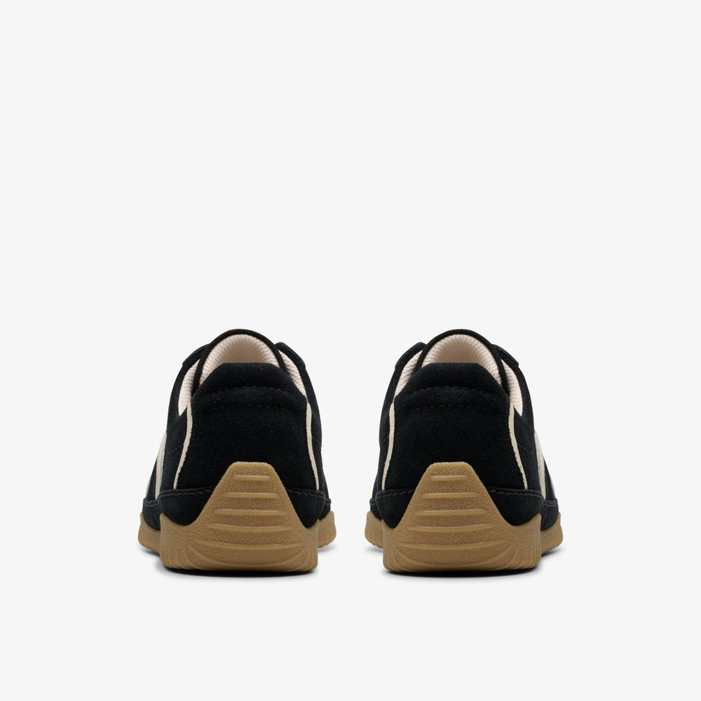 Meridor Lo Black Combination Suede