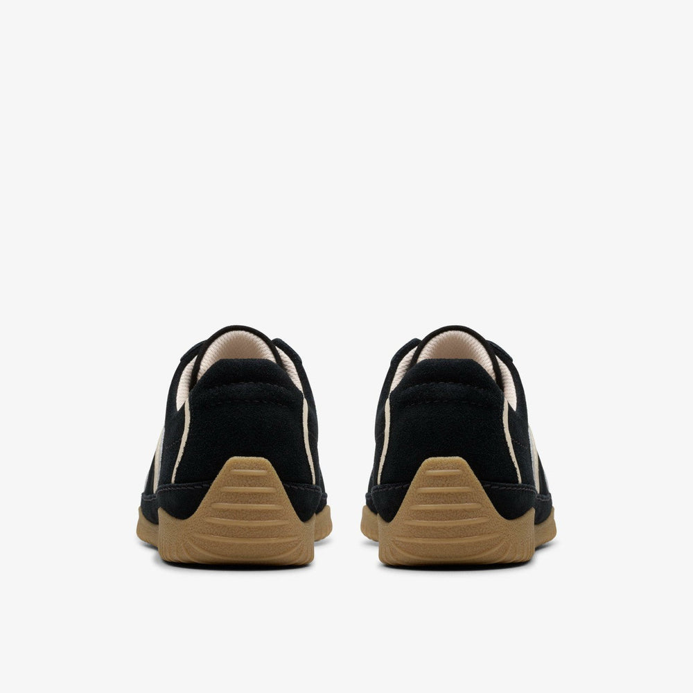 Meridor Lo Black Combination Suede