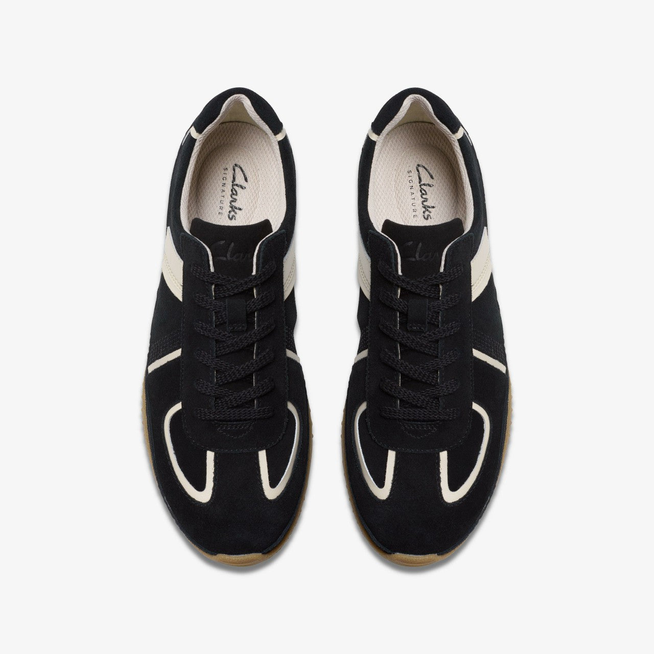 Meridor Lo Black Combination Suede